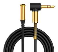 ULTRICS Cable Audio Alargador 3M, Jack 3,5 mm Macho a Hembra Premium Estéreo Aux Extensión Cord Compatible con Auriculare, iPod iPhone iPad, Samsung, Smartphone, Tebleta, PC, Reproductore MP3, Coche