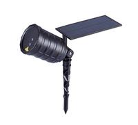 Ultron 239697 iluminación al aire libre Iluminación de suelo para exteriores Negro - Iluminación al aire libre (Iluminación de suelo para exteriores, Negro, IP65, Jardín, Solar, 8 h)