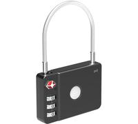 ultron MiLock - Candado para equipaje con etiqueta Apple zert.Tag - Negro