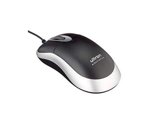 Ultron UM-100 - Ratón óptico con 3 Botones y USB 2.0