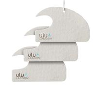 ulu Lagoon Ambientador colgante para coche, aroma a cera de surf de coco de playa tropical, mini onda, ambientador de coche de larga duración, para armario y más, fabricado en Estados Unidos, paquete