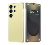 ULUCAN Smartphone de Aventura para S25 Ultra con lápiz táctil Integrado, Android 5G versión Global, 16 GB 1 TB, Pantalla Completa Original de 7,3 Pulgadas, Bluetooth, WiFi y FM,Gold-1TB