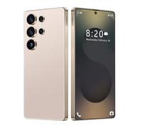 ULUCAN Smartphone de Aventura para S25 Ultra con lápiz táctil Integrado, Android 5G versión Global, 16 GB 1 TB, Pantalla Completa Original de 7,3 Pulgadas, Bluetooth, WiFi y FM,Desert Gold-1TB