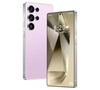 ULUCAN Smartphone S24 Ultra con lápiz óptico Integrado, versión Global 4G/5G, Pantalla Perforada de 7,3 Pulgadas, Triple cámara, 16 GB de RAM, 1 TB de ROM, Snapdragon 8gen3 (10 núcleos),Pink-1TB