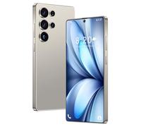 ULUCAN Smartphone S26 Ultra económico, versión Global, Desbloqueado, Pantalla HD de 7,3 Pulgadas, Android 14.0, 16 GB de RAM, 1 TB de ROM, Red 5G, Doble SIM, para Juegos y TV,Grey-1TB