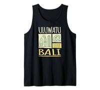 Uluwatu Bali Tabla de Surf y Olas Camiseta sin Mangas