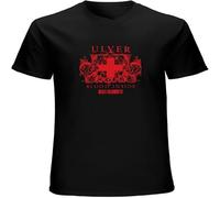 Ulver Blood Inside Camisetas para Hombre Cuello Redondo Talla Black S