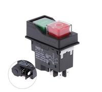 ULVOWZSTZ Electromagnetic Push Button Switches Starter Machine Tool Equipment Waterproof Switch Safety Security IP55 KLD28A(A1 4pin)