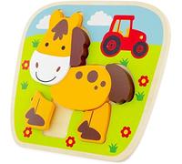 Ulysse - Puzzle (8 Piezas) de Madera, 1516, Multicolor