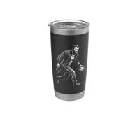 Ulysses S Grant Baloncesto Vaso térmico de acero inoxidable de doble pared