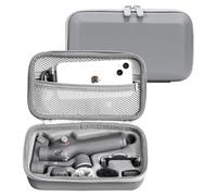 ULYVU Osmo Mobile 7 - Funda portátil de nailon para DJI OM 7/7P, accesorios estabilizadores de cardán, color gris claro [solo funda]