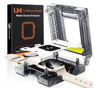 UM UNIQUEME 4 Piezas Protector de Pantalla para Apple Watch 44/45 mm, Sin burbujas, Sensible al Tacto