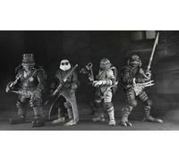 Um X Tartarughe Ninja Turtles Black & White 4pack Af Action Figura Neca