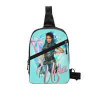 Uma Princess - Mochila cruzada para hombre, diseño de Descendientes, para viajes, senderismo, mochila de hombro