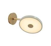 UMAGE Aplique de pared LED Asteria Corto, verde claro, enchufe de 25 cm EC:EPREL:1762731