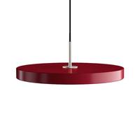 UMAGE - Asteria Lámpara Colgante Medium Ruby Red/Steel Top