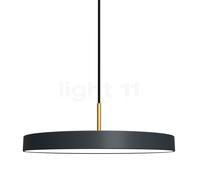 Umage Asteria, lámpara de suspensión LED, antracita - cover latón - ra 83