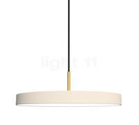 Umage Asteria, lámpara de suspensión LED, blanco - cover latón - ra 83