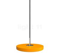 Umage Asteria Micro, lámpara de suspensión LED, amarillo - cover acero