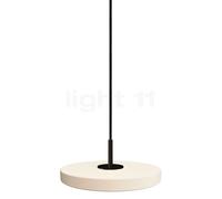 Umage Asteria Micro, lámpara de suspensión LED, blanco perla/cubierta negro