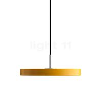 Umage Asteria Mini, lámpara de suspensión LED, amarillo/cover acero