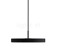 Umage Asteria Mini, lámpara de suspensión LED, negro/cover negro
