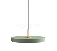 Umage Asteria Mini, lámpara de suspensión LED, oliva - cover latón - ra 83