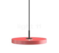 Umage Asteria Mini, lámpara de suspensión LED, rosa/cover negro