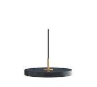 UMAGE - Asteria Plus Lámpara Colgante Mini Anthracite Grey/Brass