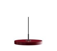 UMAGE - Asteria Plus Lámpara Colgante Mini Ruby Red/Black Top