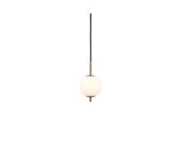 UMAGE - Audrey 1 Lámpara Colgante Plated Brass/White Opal