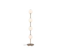 UMAGE - Audrey Lámpara de Pie Plated Brass/White Opal