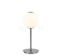 Umage Audrey, lámpara de sobremesa LED, acero/vidrio opalino