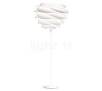 Umage Carmina Santé, lámpara de pie, blanco/blanco