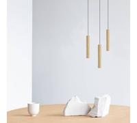 UMAGE Chimes Cluster 3 colgante roble claro EC:EPREL:843861