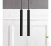 UMAGE Chimes Tall lámpara colgante LED roble negro EC:EPREL:843858