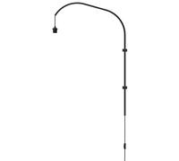 Umage Colgador de lámpara de pared Willow simple negro