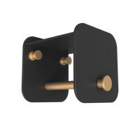Umage Colgador de pared Hang in There Black-brass