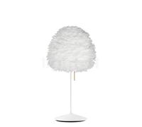 Umage Eos Evia Santé, lámpara de sobremesa, marco blanco/pantalla blanco - ø40 cm