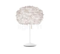 Umage Eos Santé, lámpara de sobremesa, marco blanco/pantalla blanco - ø45 cm