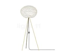 Umage Eos Tripod, lámpara de pie, marco latón/pantalla blanco - ø65 cm