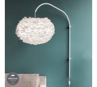 UMAGE Eos Willow aplique blanco, pantalla mediana