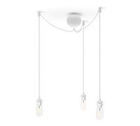 Umage Florón de techo Cannonball con 3 cables blanco