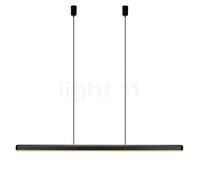 Umage Hazel Branch, lámpara de suspensión LED, cuerpo negro/cubierta latón - 150 cm