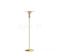 Umage Jazz Santé, lámpara de pie, latón cepillado/roble natural