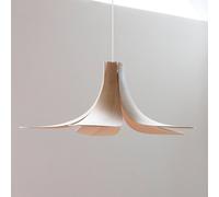 UMAGE lámpara colgante Jazz oak suspensión blanca