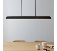 UMAGE Lámpara colgante LED Hazel Branch, negro/latón, 100 cm