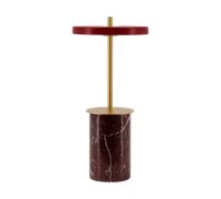 Umage Lámpara de mesa Asteria Move Mini Ø12x25.5 cm Red marble