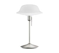 Umage Lámpara de mesa Butler Blanco-Acero cepillado