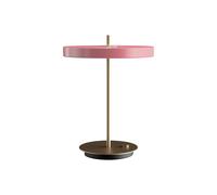 UMAGE Lámpara de mesa LED Asteria Table, USB, rosa/latón
